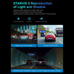 LinkMejor M60 Dash Camera 3 Lens 4K Front Internal Rear Ultra Clear Night Shooting 360° Panoramic Shooting Car DVR Driving Recorder