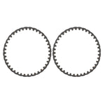 2PCS 1/64 Mini RC Tank Parts Tracks Wheels Desktop Simulation Battle Infrared Vehicles Models Spare Accessories