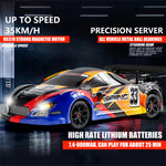 LinkMejor 2192 2193 1/18 2.4G 4WD RC Car Drift  LED Light High Speed Racing RTR Vehicles Models Full Propotional Control Electric Toys