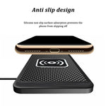 USB/Type-C Wireless Car Charger For Car Fast  7.5W/10W/15W Car Wireless Charger Dock Station Fast Charging For Iphone Samsung