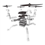 Remote Control Drone Assembly Kit Clip / Building Blocks Type DIY RC Quadcopter Aircraft Learning Flying Stem Education Toys