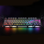 LinkMejor Mercurys K1 PRO Mechanical Keyboard Tri-mode Hot Swappable Gasket RGB Aluminum Alloy 75% Layout Customized Wireless Gaming Keyboard