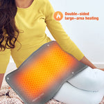 IPRee 30*50cm Heating Pad 50℃ Heat GrapheneThermostat Hand Warmer Winter Office Hand Warming Artifact Hand Warming Bag for Body Pad