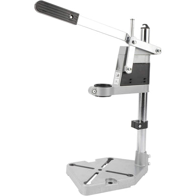 Multifunctional Electric Drill Stand Adjustable Height Clamp Base Frame Precision Drill Holder DIY Tool Press for Woodworking Metalworking Crafting
