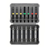 13PCS Multi-Functional Screw Extractor Set Double-Headed Wear-Resistant Chromium Vanadium Steel Rust-Proof for Stripped/Rusted Screw Removal Woodworking Specialty Tools No Electricity Required