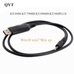 LinkMejor Mobile Radio USB Programming Cable for KT-8900 KT-8900R KT-7900D KT-980PLUS KT-790PLUS Car Radio