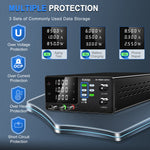 LinkMejor DC Power Supply 1A 400W 600W 800W 1000W 400V-1000V options Memory Function OCP OVP 4-Digit LCD Dual-Knob Encoder Lock Output Switch No Communication Interface