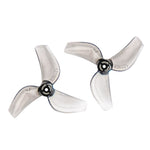 6 Pairs GEMFAN 1219S 1219 31mm 1.2Inch 3-Blade Propeller PC 0.8mm / 1mm Hole for 0703-1103 / Coreless Motor