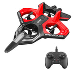 LinkMejor S83 2.4G EPP Glider Altitude Hold Mode 360° Roll 4 Motors 4CH LED RC Drone Airplane Quadcopter Stunt Fighter RTF