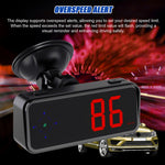 Car HUD Head Up Display LED Display Alert Speeding Alert Car LED Display Clock Car SUV RV Miles/Hour Switchable KM/H MPH