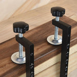 Adjustable Extended G-Clamp Bar Clamp for Woodworking Fixture /  Welding Building /  Metal Workpiece