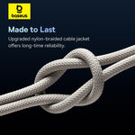 Baseus Tungston Gold Series 5A 100W Type-C to Type-C Cable Fast Charging Data Transmission Tinned Copper Core Line 1M Long for iPhone 15 15 Pro for Huawei Mate60 Pro for Xiaomi 14pro for Samsung Galaxy ZFlip4