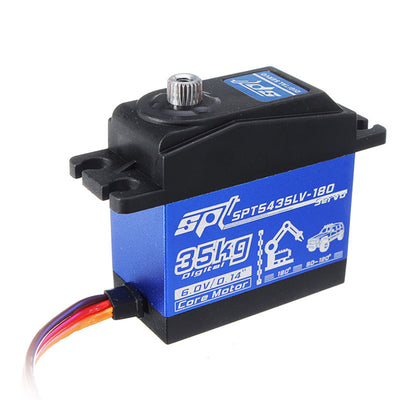 LinkMejor Servo SPT5435LV-180 35KG Large Torque Metal Gear Digital Servo For RC Robot Arm RC Car
