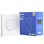 LinkMejor MINIR4M-E Matter Over WiFi Smart Wall Switch Orb-MW1 Fusion Series Voice Control Google Home Alexa Works With Apple Home