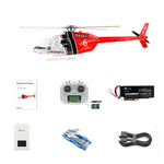 LinkMejor WING Bell 206 V3 470 CLASS 2.4G 6CH GPS 4 Blades Hovering RC Helicopter RTF With ACE Flight Control System