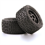 4PCS Tires Wheels All Terrain Universal Off-Road for MJX 16207 16208 HBX 16899 16890 Wltoys 144001 1/14 1/16 1/18 High Speed RC Cars Vehicles Models Spare Parts