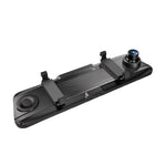 LinkMejor AR09 Dual Camera Dash Cam 2K Front 1080P Rear 10inch IPS Touch Screen Night Vision WiFi Parking Monitor Rearview Mirror Dash Cam DVR