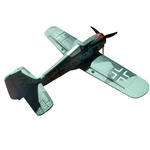 LinkMejor FW190 Brushless 355mm Wingspan 2.4GHz 4CH Built-in 6-Axis Gyro EPP RC Airplane Fixed Wing Fighter BNF