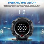 X95-GPS Vehicle-Mounted Multi-Function Vehicle-Mounted Horizontal Slope Meter GPS Altitude Off-Road Table High-Precision Compass HUD