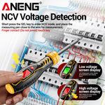 LinkMejor B29 Voltage Tester Electric Test Pen NCV Screwdriver 30-1000V AC Dual Backlight Buzzer Auto Off Insulated Tester