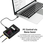 Original Hugen Version 2.8 Inch NanoVNA-H Vector Network Antenna Analyzer 10KHz-1.5GHz MF HF VHF UHF With SD Card Slot V3.6 Version spectrum analyzer