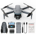 LinkMejor L200 MAX 216g GPS 5G WiFi FPV with 720P HD Dual Camera Servo Gimbal 360° Obstacle Avoidance Brushless Foldable RC Drone Quadcopter RTF