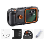 LinkMejor Diving Waterproof Phone Camera Shoot Hand Grip Phone Case Holder Shooting Aid Remote Control Handle for Smart Phone