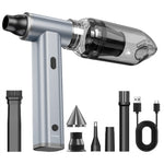 J01MAX Handheld Turbo Fan 160W 130000 RPM 2 in 1 Blowing & Suction 2000mAh Battery Portable Aluminum Alloy Fast Recharge