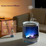 Tevorex V93 300ml Aroma Diffuser Ultrasonic Humidifier with Remote Control 7 Color Night Light Jellyfish Mist Humidifier for Bedroom Home