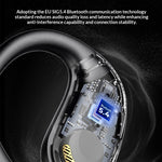 LinkMejor AC360 OWS Earbuds bluetooth Earphone 14.2mm Titanium PU Diaphragm AAC Audio Open-ear Earhooks Headphones with Mic