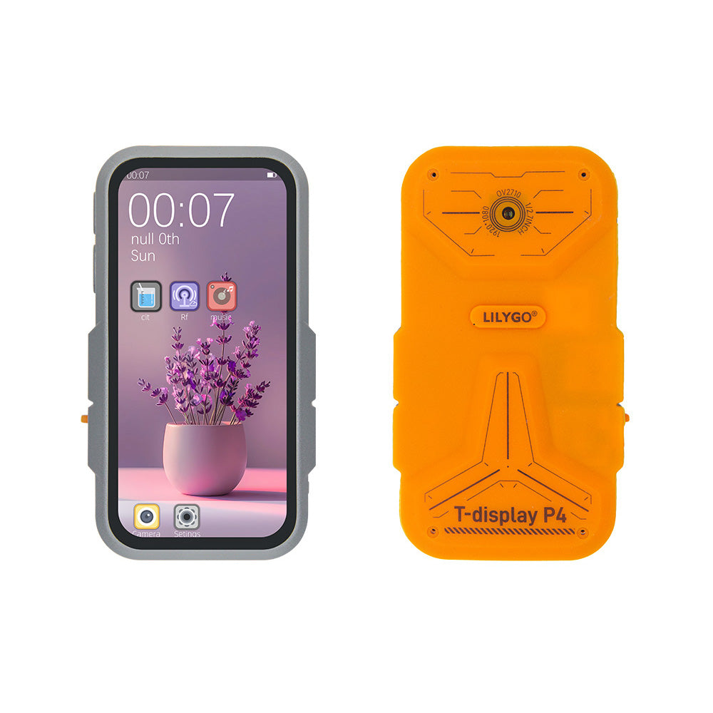 LinkMejor T-Display-P4 ESP32 Development Board Dual MCU ESP32-P4 ESP32-C6 AMOLED/TFT Touch Screen GPS WiFi BLE LoRa SX1262 2MP Camera IMU+RTC/TF