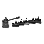LinkMejor 6PCS 250 Series Quick Change Tool Post System Tool Holders 250-101 to 250-111 High Precision Rigidity Versatile Lathe Accessory