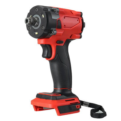 Cordless Electric Wrench 2000N.M High Torque Brushless Motor LED Work Light Adapted to 18V Battery Stepless Speed Change Heavy Duty