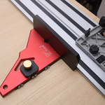 Wnew Table Saw Jig Square Precision Crosscut Sled Tool Push Board 90° Right Angle Corrector Precise Cutting and Workpiece Stability