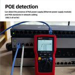 LinkMejor UT685A KIT TDR Cable Tester RJ45 RJ11 Network Cable Tracker Wire Finder with 2.8 Inch LCD Digital Line Tracing 300m Length Test PoE Port Blinking Fault Locator and Wire Mapper Diagnostic Tool