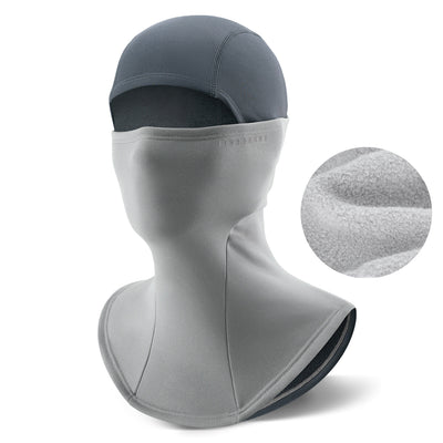 LinkMejor Winter Colorblock Cycling Headgear Balaclava Warm Windproof Outdoor Sports Coldproof Full Face Mask Hat Headwear for Riding Skiing Fishing Camping