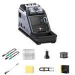 LinkMejor DWS-P2 Soldering Station Kit 100W USB C Digital Welding Station 1.54 Inch TFT Screen F245 F210 Tips PD Charger Included