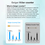 Mestek Nuclear Wastewater Geiger Counter Nuclear Radiation test Dosimeter X γ β ray Radioactivity Tester Marble Radioactive Tester