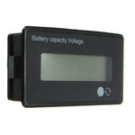 3Pcs 12V/24V/36V/48V 8-70V LCD Acid Lead 3.7V Lithium Battery Capacity Indicator Digital Voltmeter