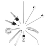 Godmorn Cocktail Shaker Set Bartender Kit 304 Stainless Steel Martini Shaker and Strainer