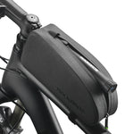 LinkMejor Waterproof Bike Bag 1.6L Large Capacity Cycling Top Front Tube Frame Bag Bicycle Equipment for MTB Road Bicycle