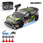 LinkMejor 8803 8804 8805 RTR 1/24 2.4G 4WD 30km/h Drift RC Car GTR Support APP Control Full Proportional High Speed Racing LED Light On-Road Vehicles Models Toys