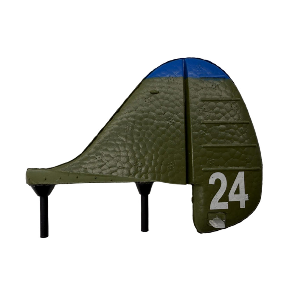 LinkMejor P-51D Mustang / MF-A84 / Kootai Ki-84 RC Airplane Spare Parts Vertical Tail Wing