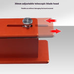 Aluminum Alloy Film Remover 44mm Cutting Width Adjustable Blade Precision Cutting Tool with Blade Storage for Vinyl Film