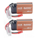 [EU/USA Direct]ISDT BattAir 2nd Gen 7.4V 900mAh 30C 2S Smart LiPo Battery Wireless APP Control JST Plug for Axial 1/24 SCX24 RC Drones Airplane Cars