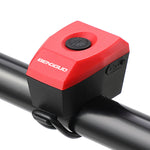 LinkMejor 120dB MTB Electric Bells with Strap Mountain Bike Loud Bell Type‑C Charging Electronic Super Loud Bell E-bike Scooter