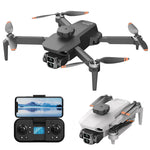 LinkMejor L106 GPS WiFi FPV with Electric Adjustment HD Dual Camera 360° Obstacle Avoidance Optical Flow Positioning Brushless Foldable RC Drone Quadcopter RTF
