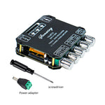 YS-MT21 Bluetooth Digital Amplifier Board 2.1 Channel 200W High-Power Dual Input Multi-layer Protection AUX Audio Subwoofer HIFI Amplifier Board