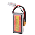 LinkMejor 7.4V 1500mAh 40C 2S LiPo Battery XT60 Plug for RC Drone