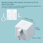 LinkMejor Tuya Fingerbot Button Pusher Zigbee3.0 Finger Robot App Remote Control Automatic Switch Voice Control with Alexa Google Home